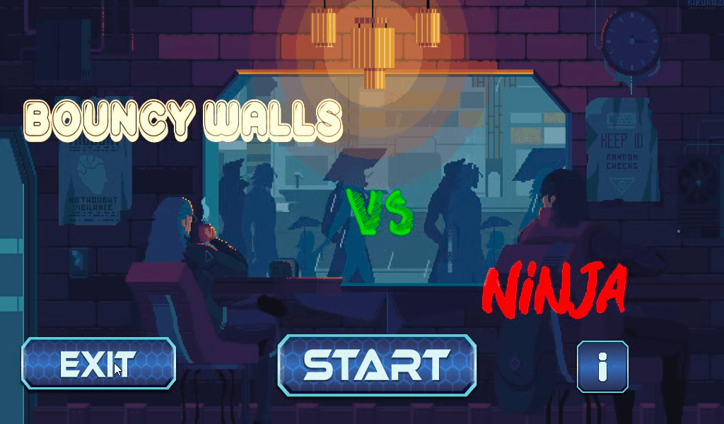 Bouncy Walls Vs. Ninja